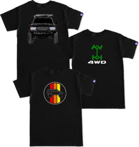 ftd apparel men's 3rd gen 4 runner combo (3 shirt package) t shirts - large black