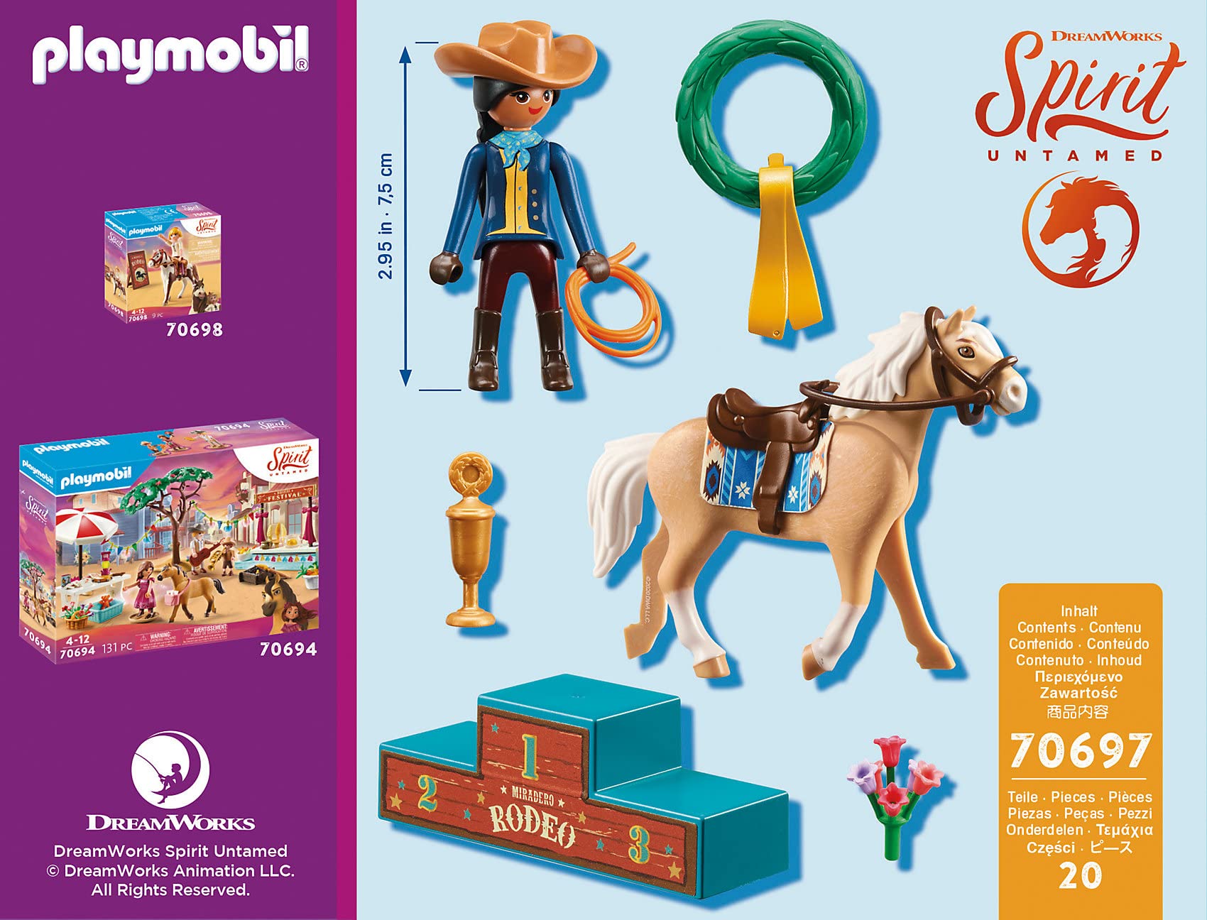 Playmobil DreamWorks Spirit Rodeo PRU