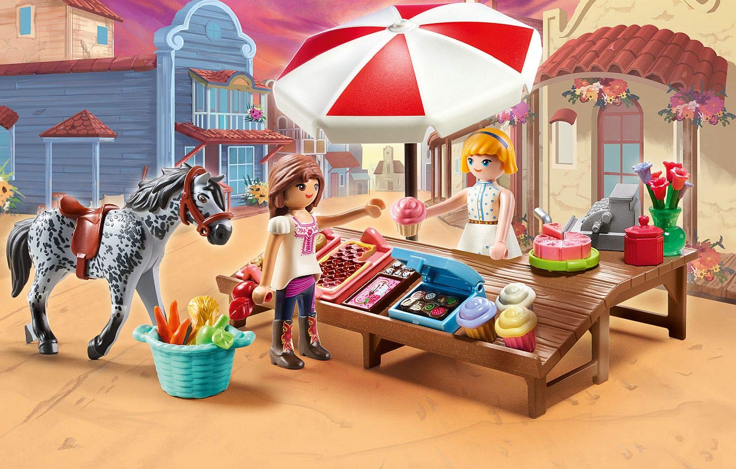 Playmobil DreamWorks Spirit Miradero Candy Stand