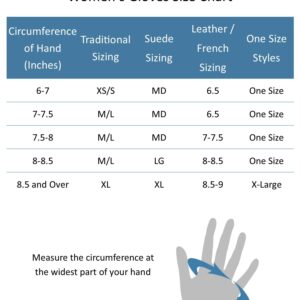 Isotoner Women's Unlined Spandex Touchscreen Winter Driving Glove, Large/Xlarge