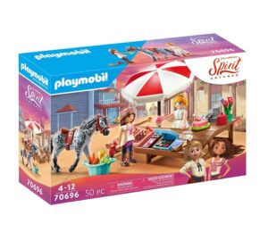 playmobil dreamworks spirit miradero candy stand