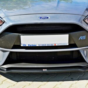 Front Bumper Lip Spoiler V4 Compatible with Ford Focus 3 RS (2015 -) Maxton Design Splitter