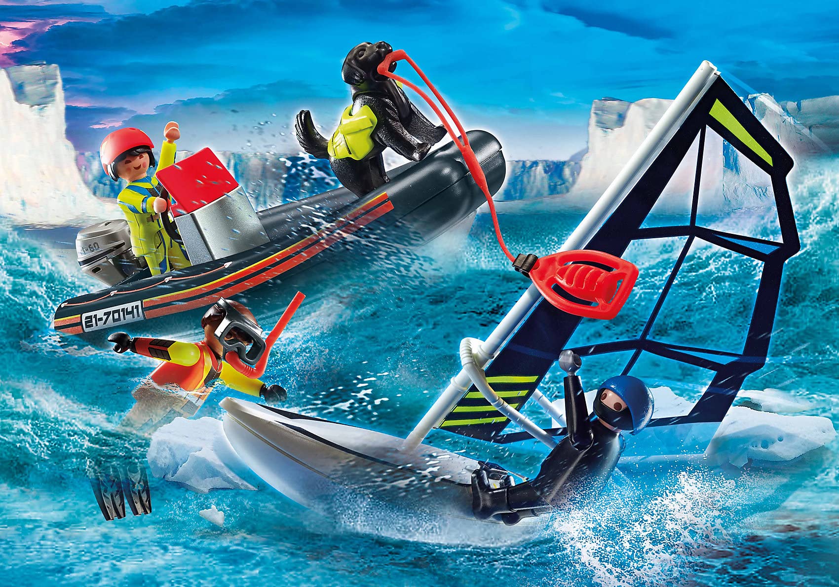 Playmobil Water Rescue with Dog