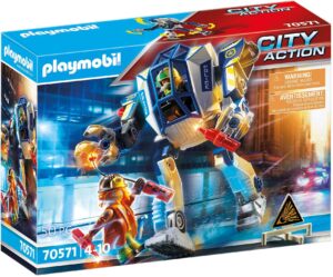 playmobil special operations police robot