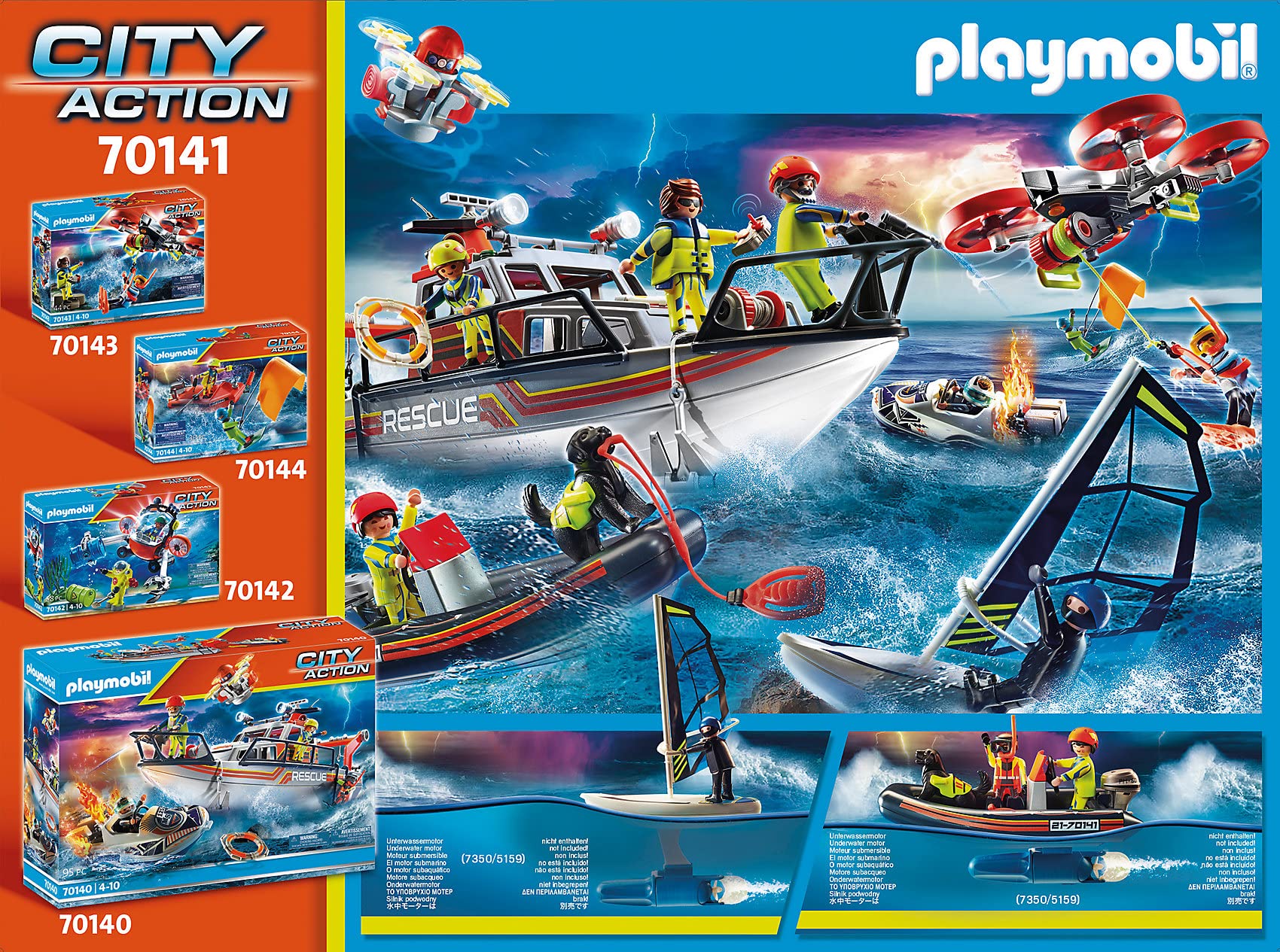 Playmobil Water Rescue with Dog