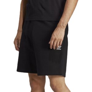 adidas originals men's trefoil essentials shorts, black, large