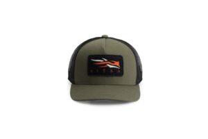 sitka gear men's vp icon mid pro trucker cap, osfa, covert