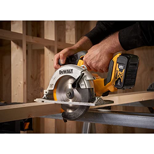 DEWALT 20V MAX* Circular Saw, 6-1/2-Inch, Cordless Kit (DCS565P1)