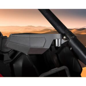 A & UTV PRO Side View Mirrors for 2020-2024 Polaris RZR Pro XP 4, RZR Pro R, RZR Turbo R, Adjustable Break Away Folding Side by Side Rear View Mirror Accessories, Replace OEM # 2883762, 2PCS