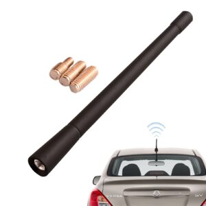 unikpas car antenna compatible for nissan versa 2007-16 sentra 2007-13 murano 2003-17 rogue 2008-16 altima 2006-11 car roof replace radio 7 inch antenna mast 28215-8h700