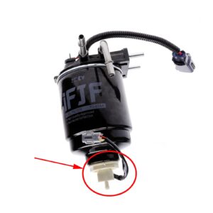 iFJF 904-462 Water in Fuel Sensor Replacement for Ram 2500 3500 4500 5500 6.7L 2013-2018 Diesel Engine Replaces 68197868AB Aftermarket 8 Side Design