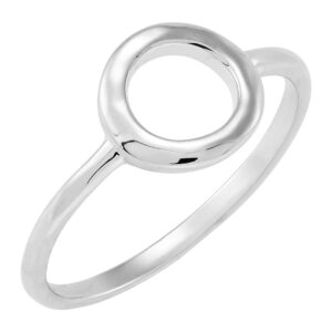 Silpada 'Petite Karma' Ring in Sterling Silver, Size 8, Size 8