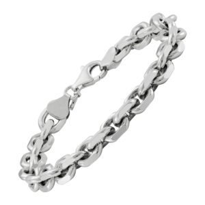 Silpada 'Linked Away' Chain Bead Bracelet in Sterling Silver, 7.5"