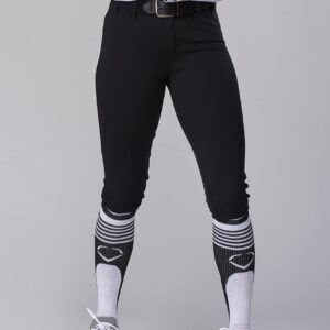 EvoShield Women's Standard FX Game Pant, Black, Medium