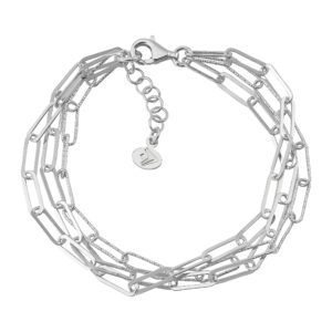 Silpada 'Graffetta' Chain Bracelet in Sterling Silver, 7" + 1"