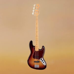 Fender American Professional II Jazz Bass, 3-Color Sunburst, Maple Fingerboard