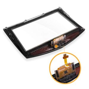 RANSOTO CUE Touch Screen Display Replacement With Trim Removal Tool Compatible With 2013-2017 Cadillac ATS Escalade XTS SRX CTS CTS-V Replaces 20867046 22912609