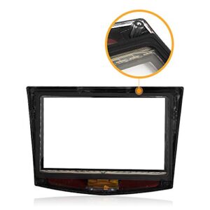 RANSOTO CUE Touch Screen Display Replacement With Trim Removal Tool Compatible With 2013-2017 Cadillac ATS Escalade XTS SRX CTS CTS-V Replaces 20867046 22912609