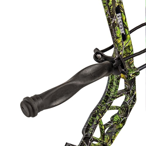 Bear Archery Legit Ready to Hunt Compound Bow Package for Adults & Youth, Right Hand, Toxic