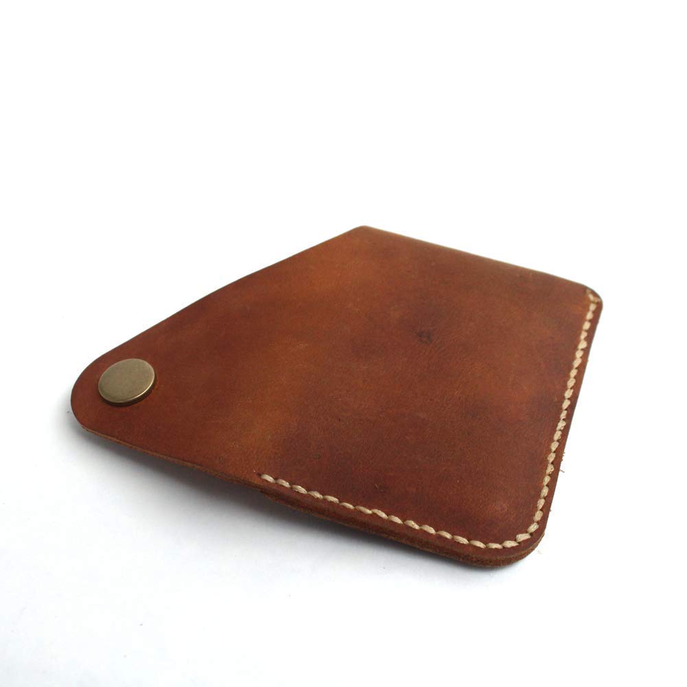 Handmade Minimalist Card Case Wallet for Men & Women Front Pocket slim wallet leather business card holder credit card holder for women men