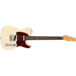 Fender 6 String Solid-Body Electric Guitar, Right, Olympic White (0113940705)