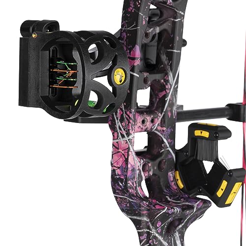 Bear Archery Legit Ready to Hunt Compound Bow Package for Adults & Youth, Right Hand, Muddy