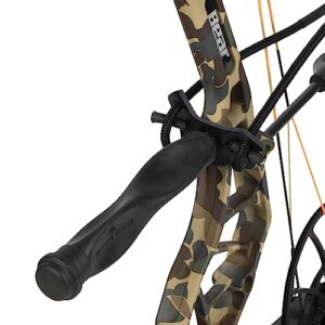 Bear Archery Legit Compound Bow, Right Hand, 14"-30" Draw Length, 10-70 lbs Draw Weight, Fred Bear