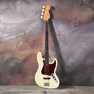 Fender American Professional II Jazz Bass, Olympic White, Rosewood Fingerboard