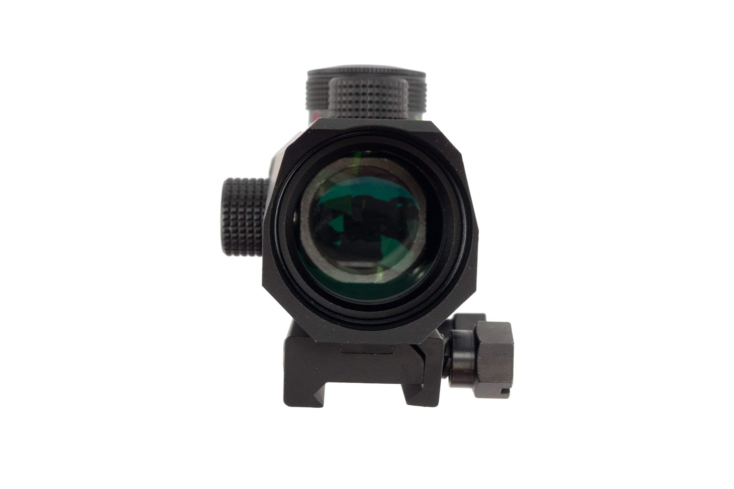 Monstrum P330 Marksman 3X Prism Scope | RM5-AH Adjustable Height Riser Mount with Quick Release | Bundle