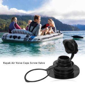 JUXATECH Air Valve Caps Screw Valve, Inflatable Boat Spiral for Inflatable Boat Air Bed Kayak Canoe Fishing Boats Raft Airbed