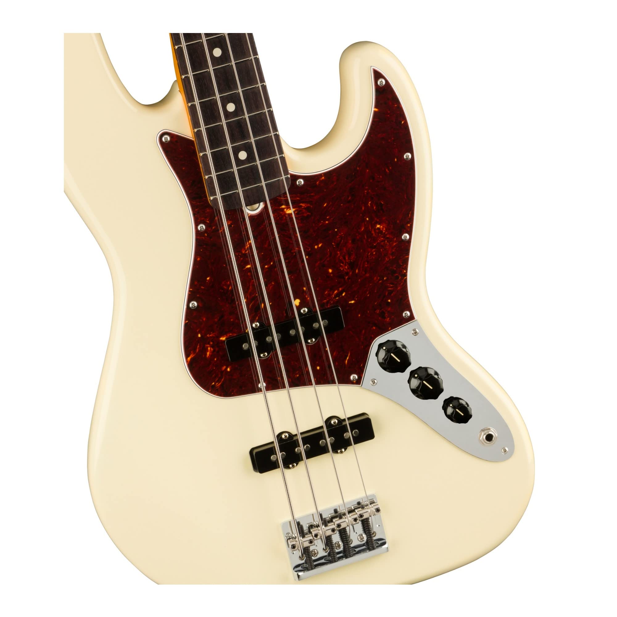 Fender American Professional II Jazz Bass, Olympic White, Rosewood Fingerboard