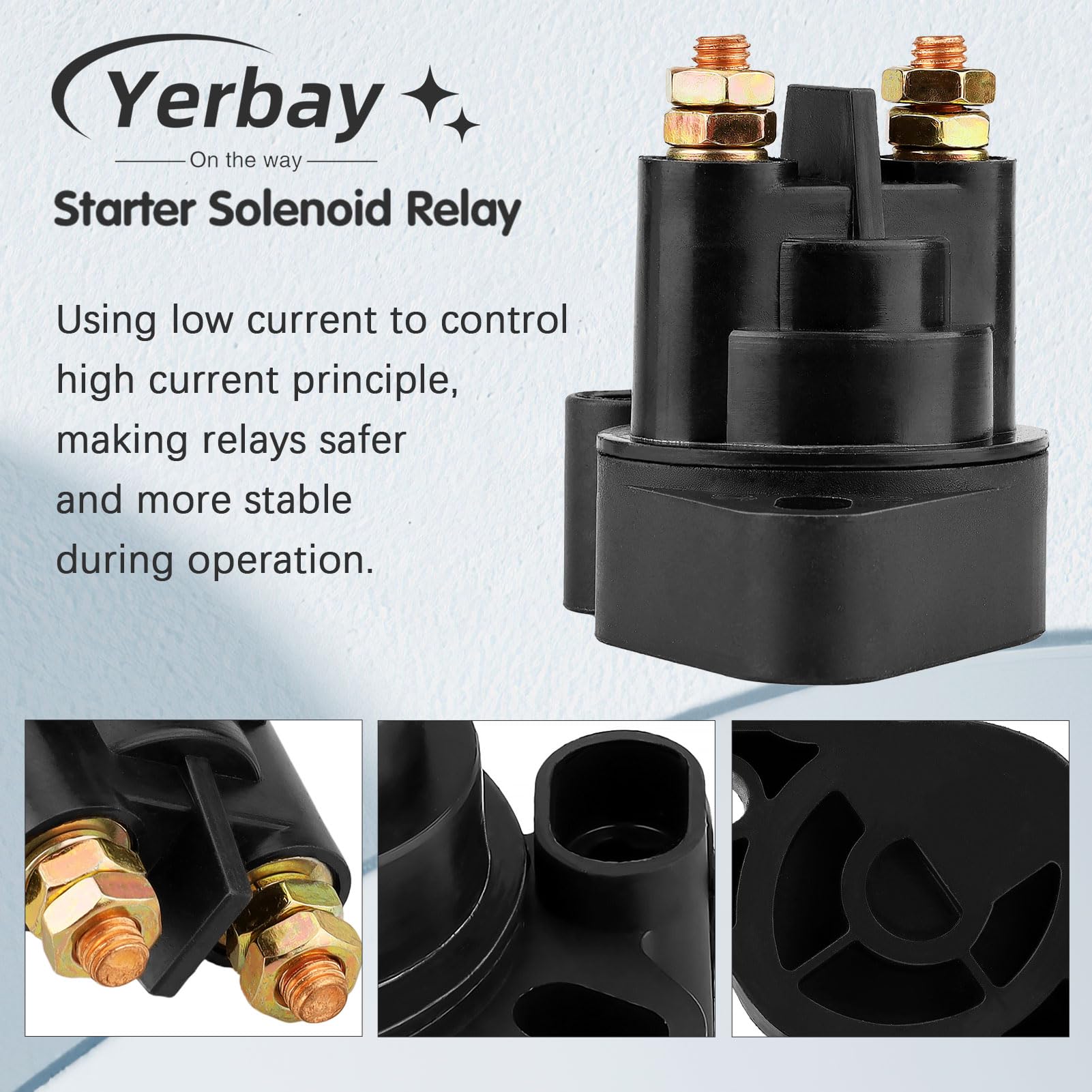 Starter Solenoid Relay for ATV Arctic Cat 1000 650 500 550 400 450 700 Replacement 0445-058 0445-036