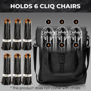 CLIQ Portable Chair - Lightweight Folding Chair for Camping - Supports 300 Lbs - Perfect for Outdoor Adventures