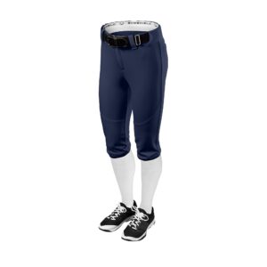 evoshield girls fx low rise pant-navy, large