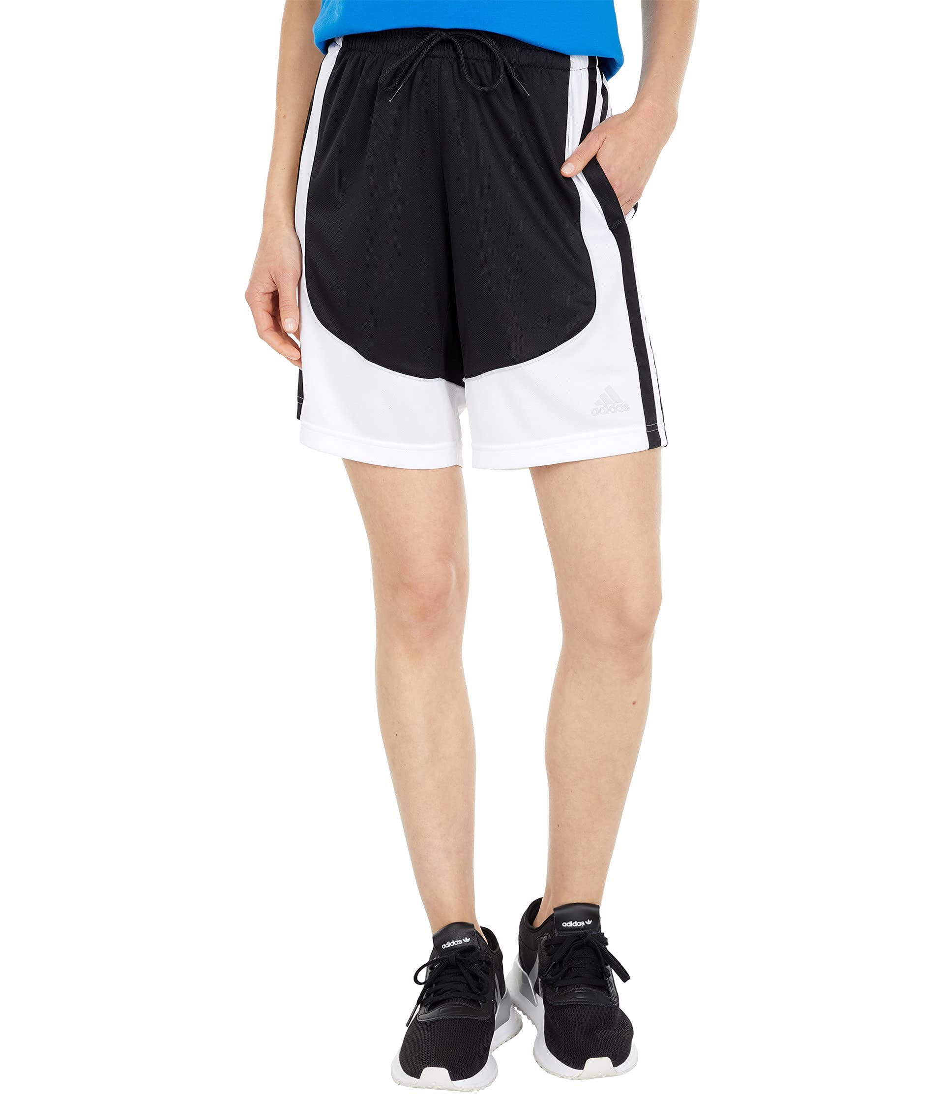 adidas 365 Women in Power Shorts, Black/White, Large