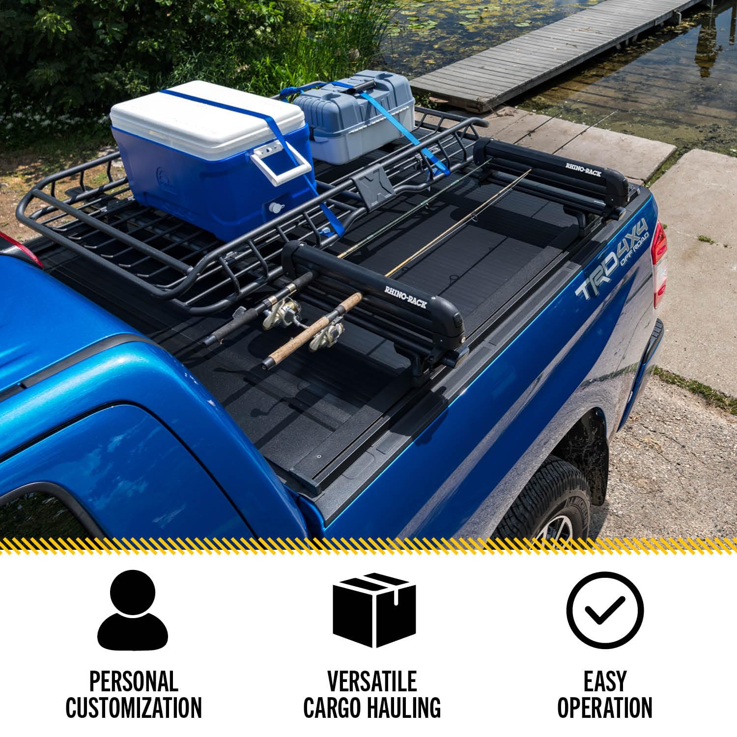 RealTruck Retrax RetraxONE XR Retractable Truck Bed Tonneau Cover | T-60378 | Fits 2021-2024 Ford F-150 (incl. Raptor/Lightning) 5' 7" Bed (67.1")