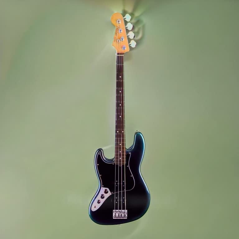 Fender American Professional II Jazz Bass, Dark Night, Left-Handed, Pau Ferro Fingerboard