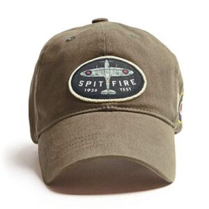 red canoe spitfire cap khaki