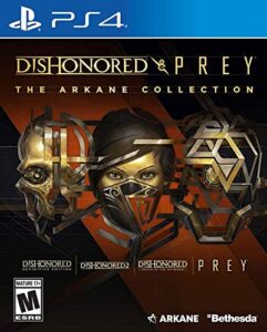 dishonored and prey: the arkane collection - playstation 4