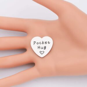 MAOFAED Pocket Hug Token Gift Idea Social Distance Gift Isolation Gift Long Distance Relationship Gift For Girlfriend Boyfriend (pocket hug)