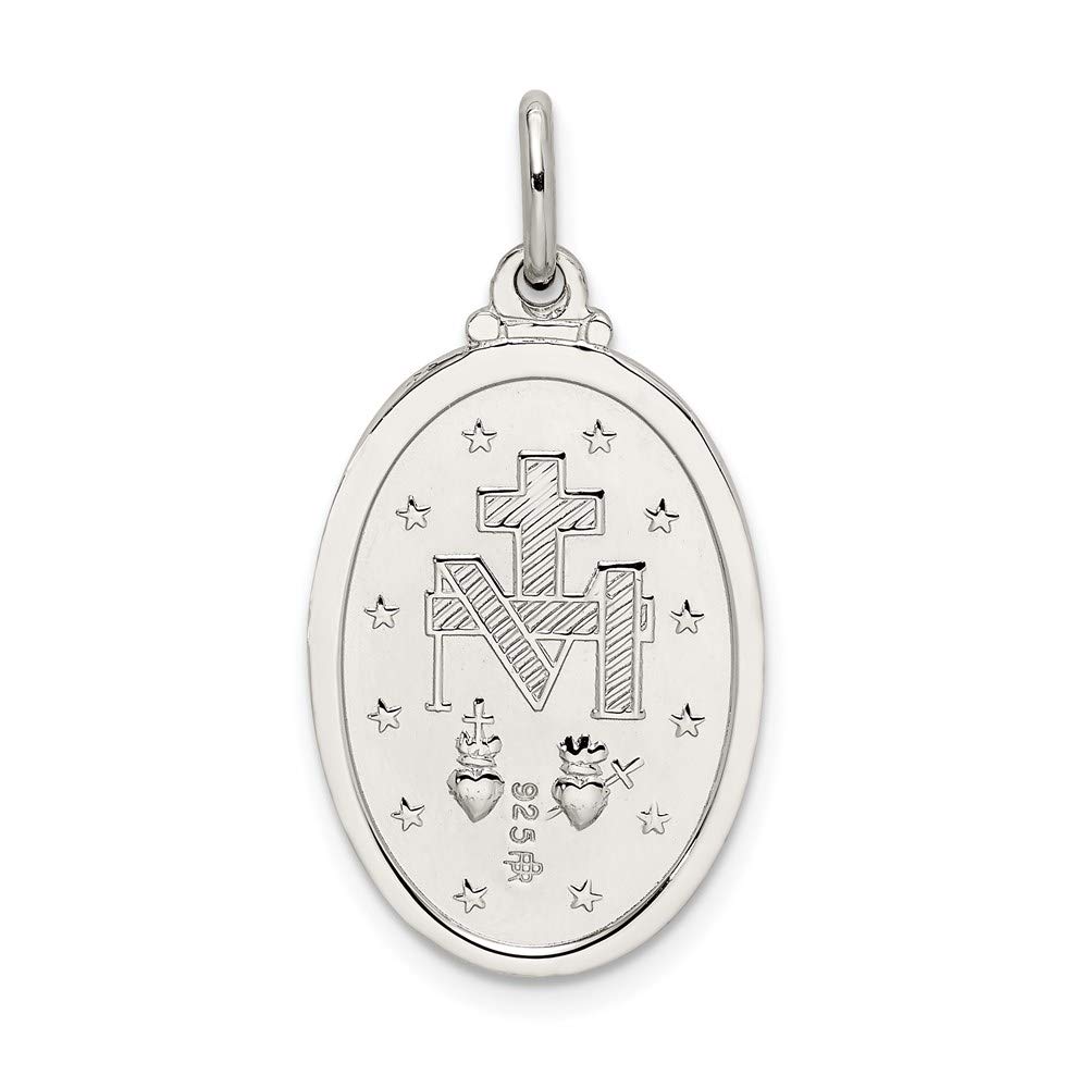 Sterling Silver Miraculous Medal QQC5515