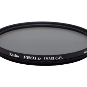 Kenko Circular Polarizing Filter PRO1D Smart C-PL Filter 82mm, for Removing Light Reflections, for Brilliant Landscape Photography, Lowprofile, 398814