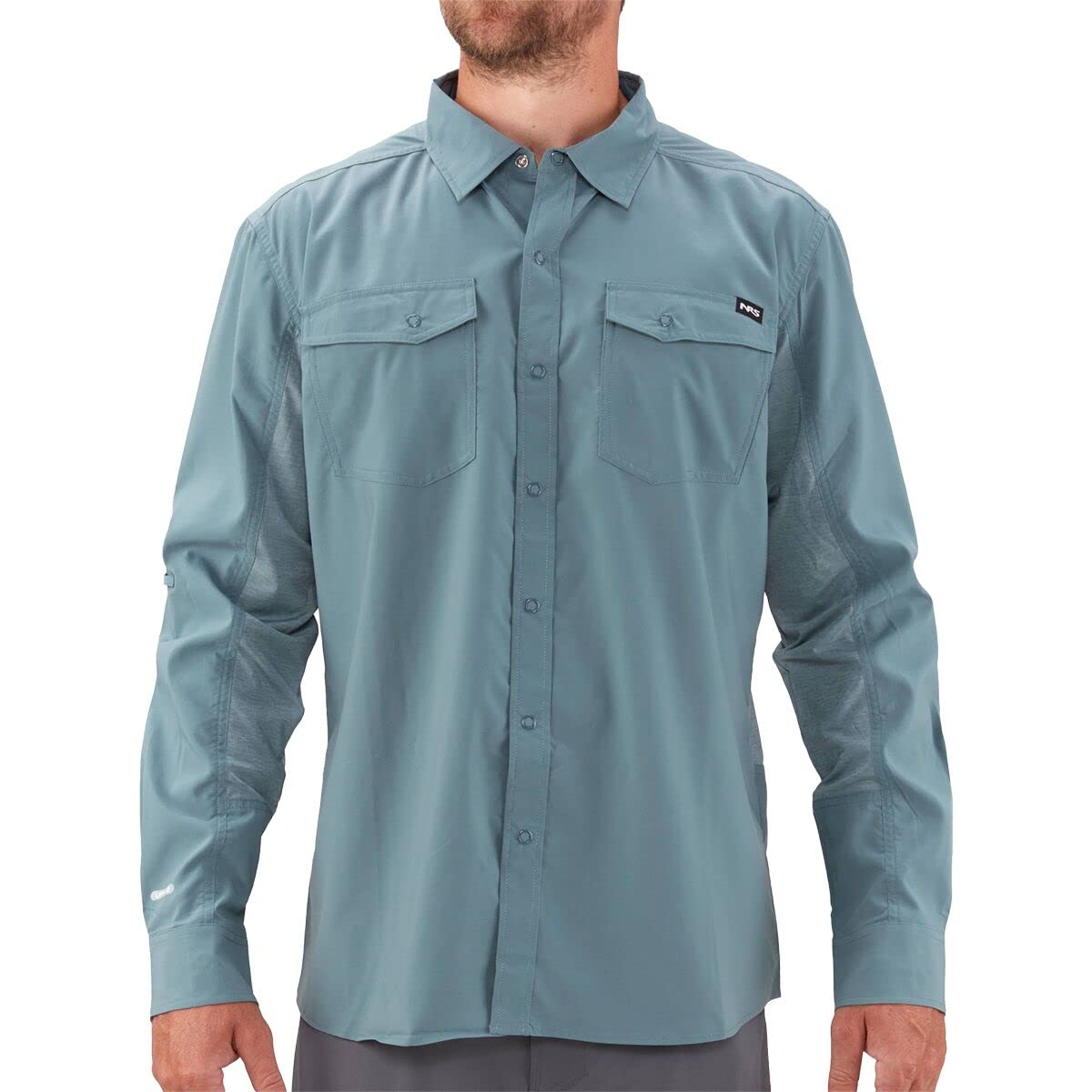 NRS Men's Guide Long Sleeve Shirt-Lead-M