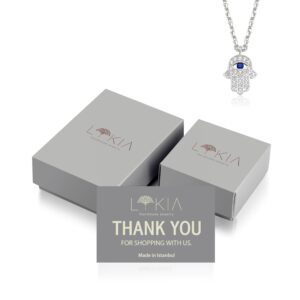 Lykia 18k Gold plated 925 Sterling Silver | Protection Necklace |Jewelry | Pendant | Comes with Beautiful Gift Box, Metal