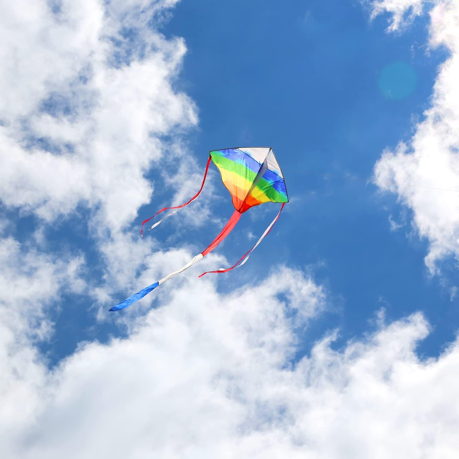 Simxkai Kite for Kids Adults,Easy to Fly,Best Delta Kite for Beginners Toddlers,Durable Kite c/w 300ft String