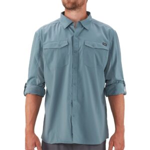 NRS Men's Guide Long Sleeve Shirt-Lead-M