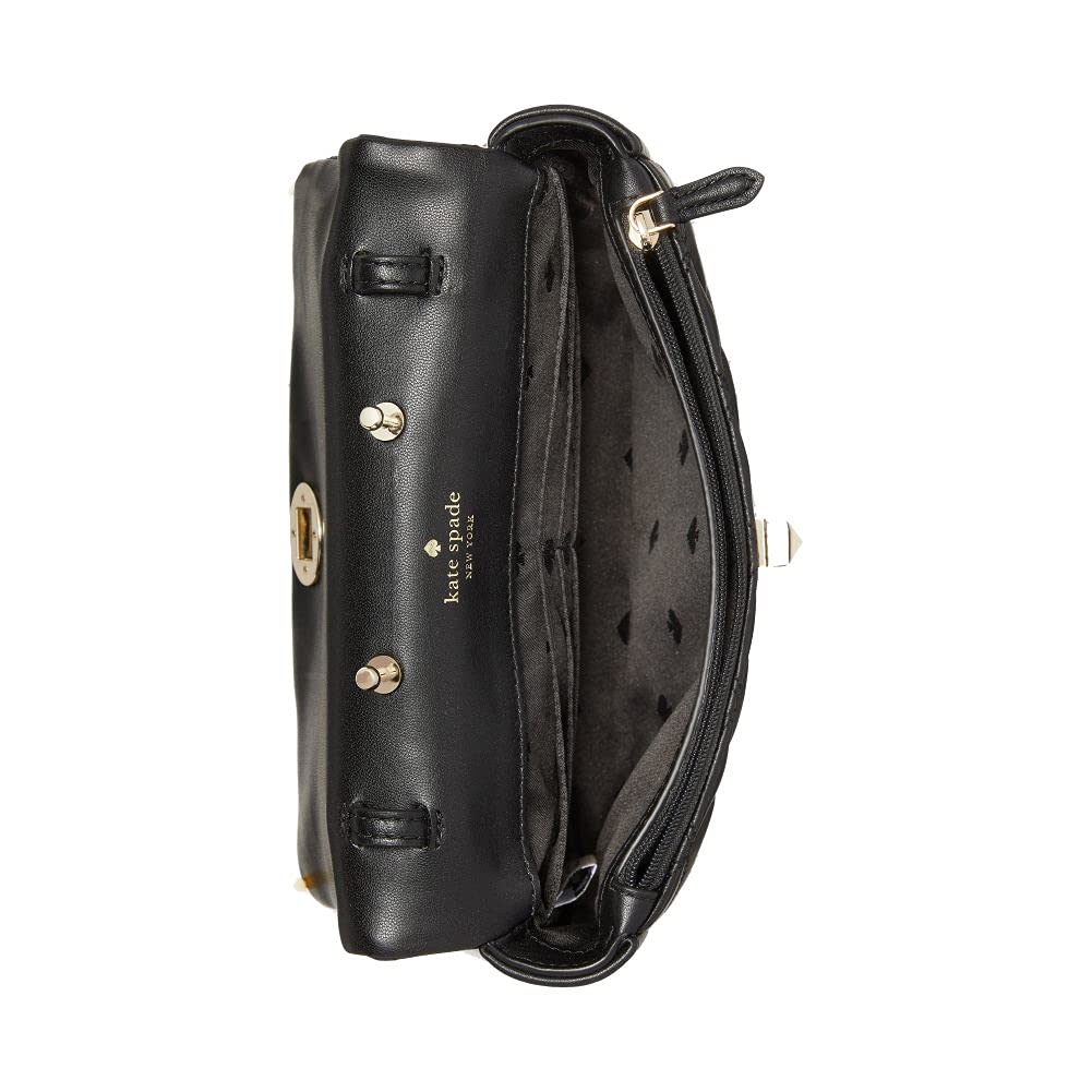 Kate Spade Natalia Crossbody Flap Turnlock Black Wlru6342