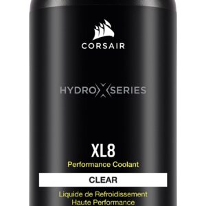 CORSAIR Hydro X Series, XL8, Performance Coolant, 1L, Clear