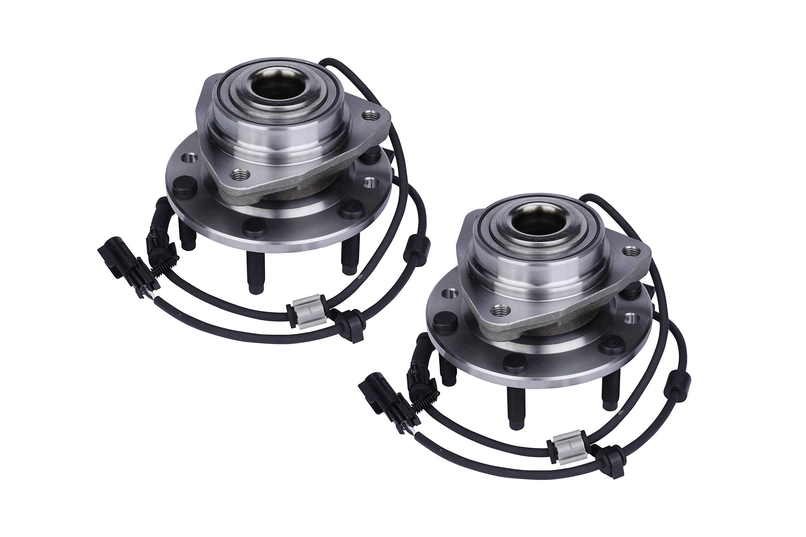 Replacement Front Wheel Hub Bearing Assembly Set of 2 - Compatible with Chevy, Buick, GMC Vehicles - Rainier, SSR, Trailblazer, Envoy, Bravada, 9-7x - Replaces 951-056, 12413037, 15130858, 513188