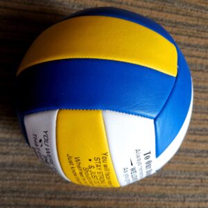 Uloveido to Our Daughter Volleyball Indoor Outdoor Ball Special Birthday Gifts for Daughter from Mom and Dad Y605 (Blue/White/Yellow)